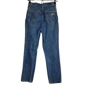 Vintage 80s Denim Jean 6 Western Chic High Waisted‎ Rodeo Country Farm Cowgirl